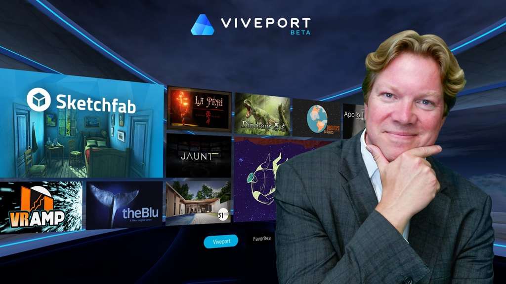 Viveport med Rikard Steiber vid rodret