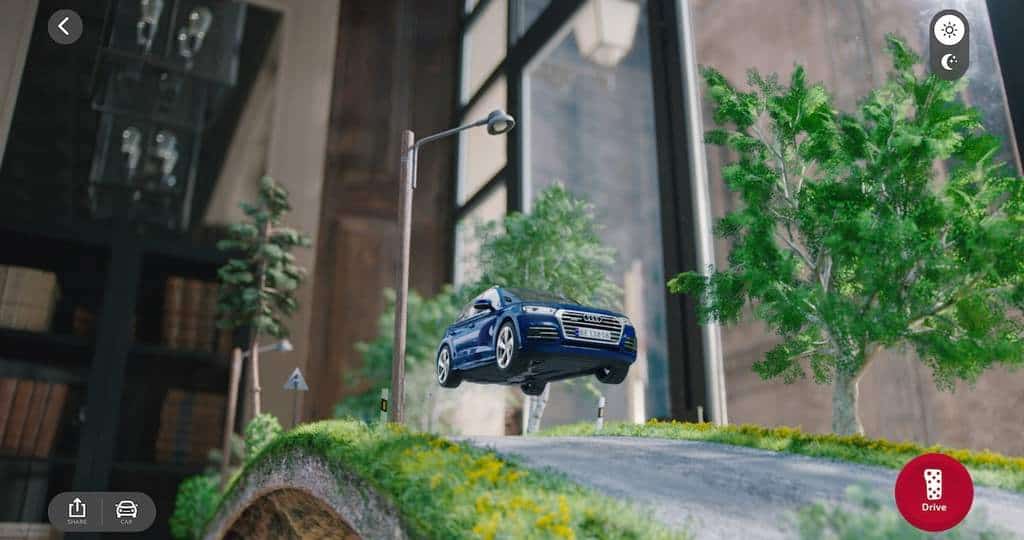 Audi och DVA gör världens första interaktiva AR-tv-reklam