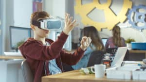 VR i klassrummet appar